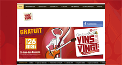 Desktop Screenshot of festival-vinssurvingt.com